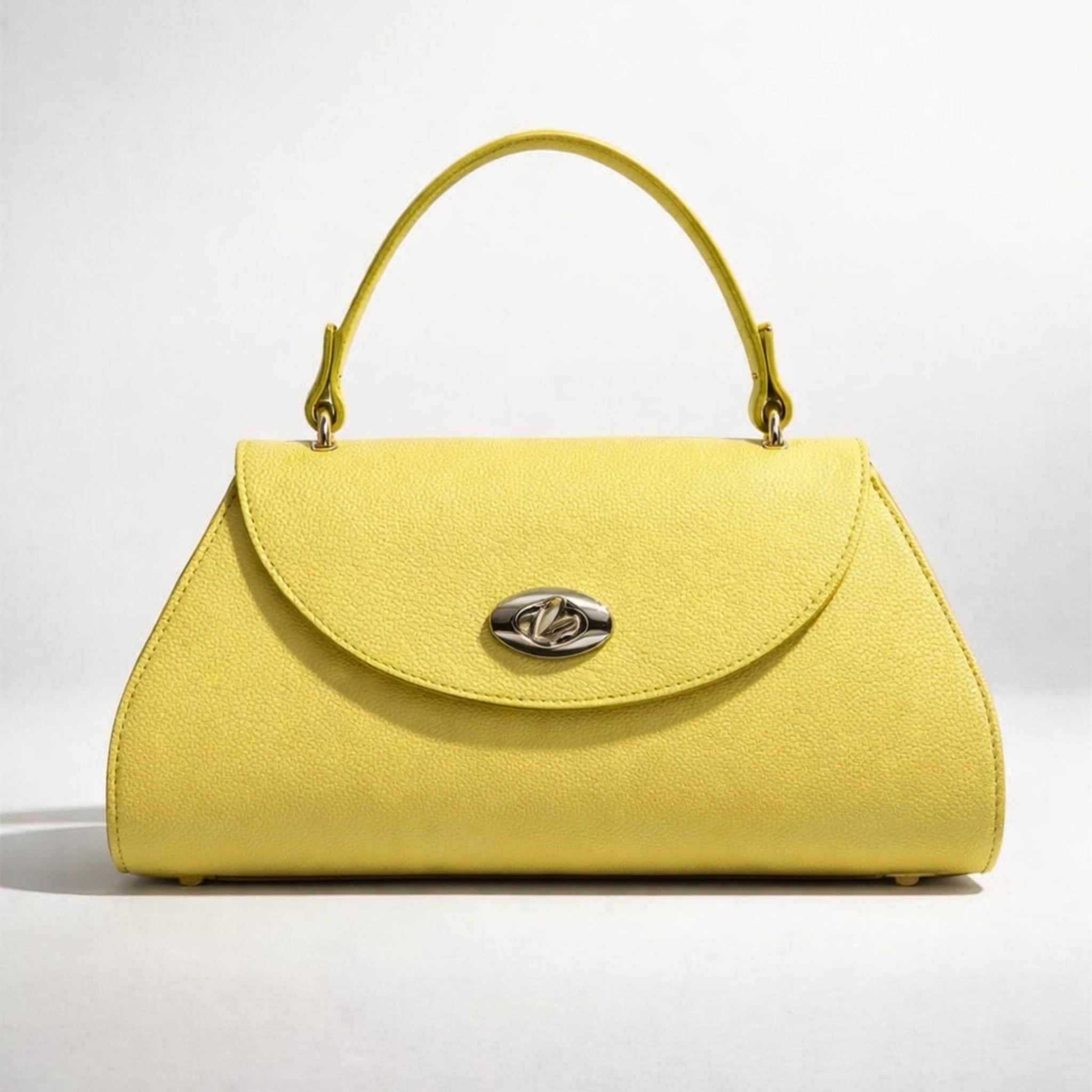 ROBERTA BAG – Borsa a Mano in Vera Pelle Elegante con Chiusura Oro