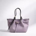 GAIA BAG SMALL LILLA – Borsa in Vera Pelle Compatta ed Elegante