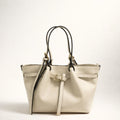 GAIA BAG SMALL AVORIO – Borsa in Vera Pelle Compatta ed Elegante