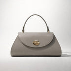 ROBERTA BAG – Borsa a Mano in Vera Pelle Elegante con Chiusura Oro