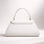 ROBERTA BAG – Borsa a Mano in Vera Pelle Elegante con Chiusura Oro