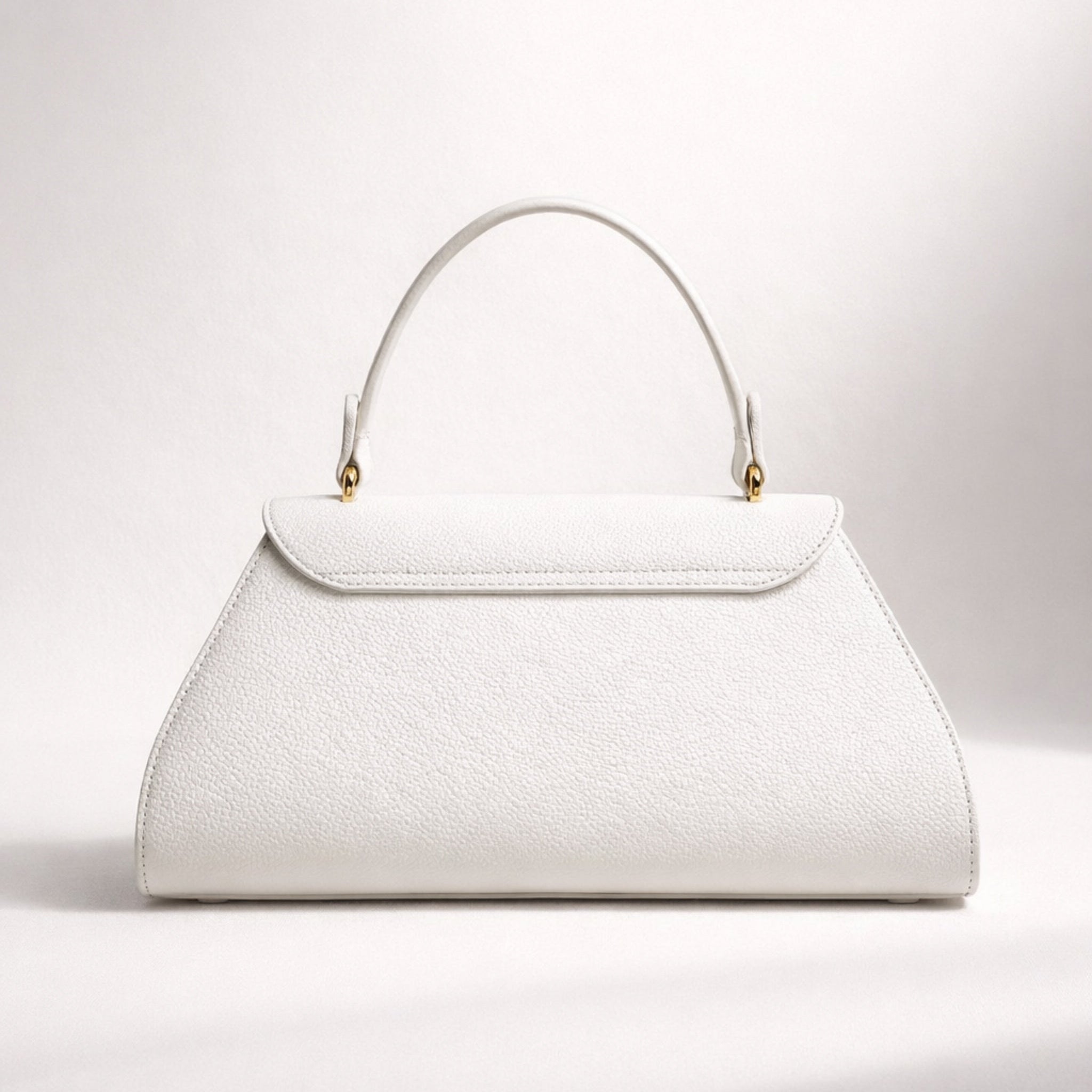 ROBERTA BAG – Borsa a Mano in Vera Pelle Elegante con Chiusura Oro