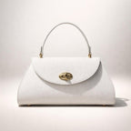 ROBERTA BAG – Borsa a Mano in Vera Pelle Elegante con Chiusura Oro