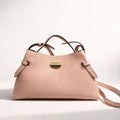 ALESSIA BAG ROSA – Borsa a Mano in Vera Pelle con Tracolla Elegante