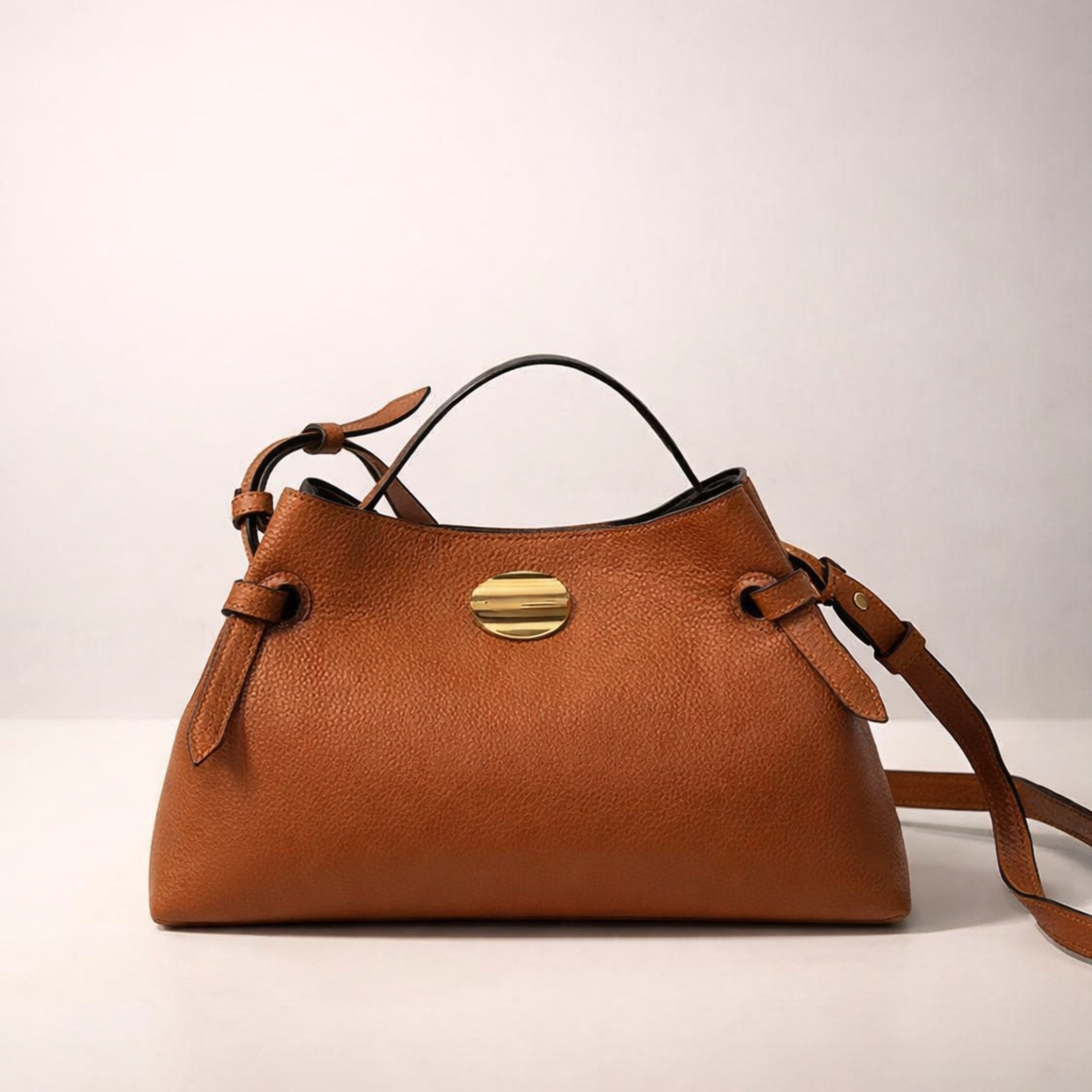 Alessia Bag – Borsa a Mano in Vera Pelle con Tracolla Elegante