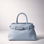 SARA BAG – Borsa in Vera Pelle Trasformabile 2 in 1 con Dettagli Oro