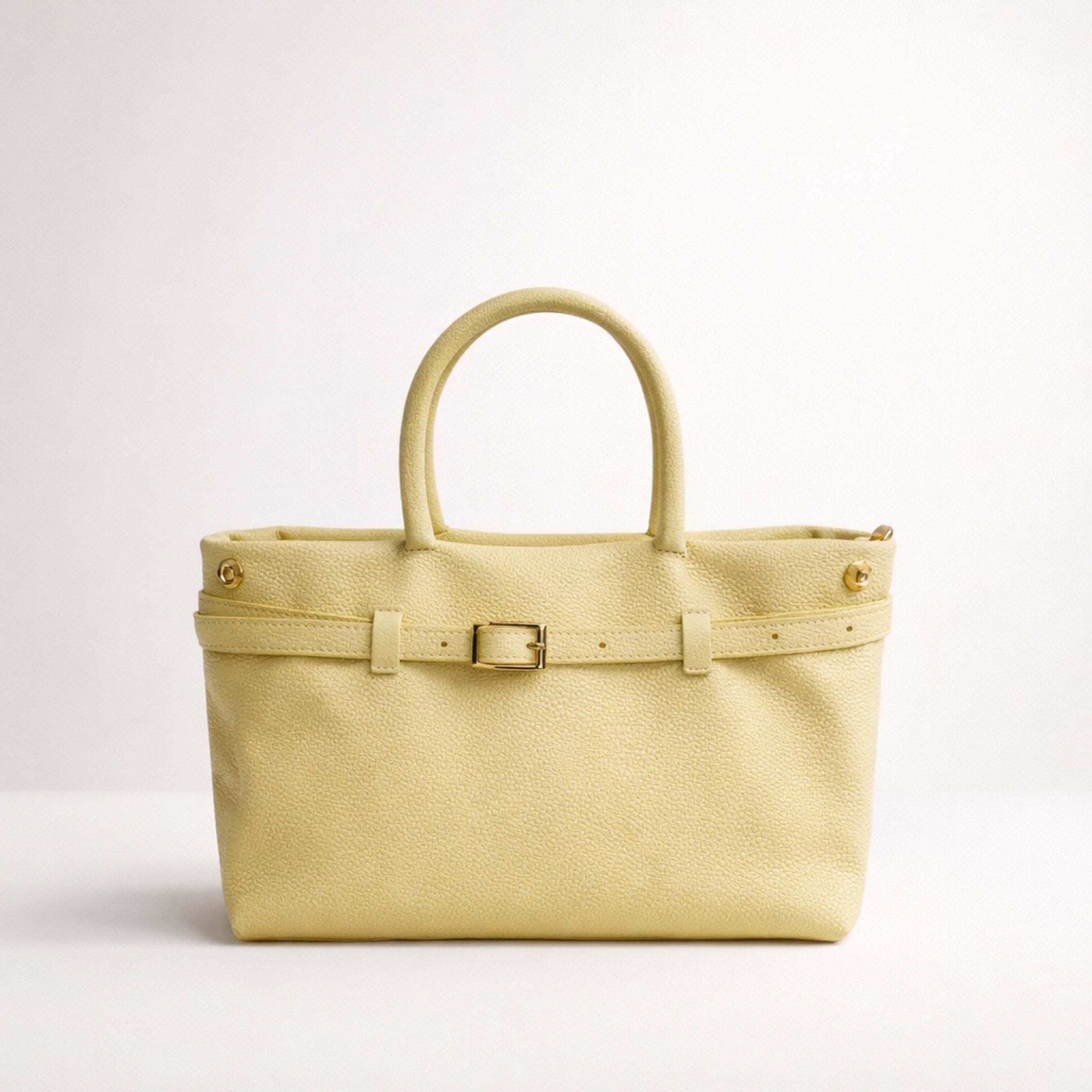 SARA BAG – Borsa in Vera Pelle Trasformabile 2 in 1 con Dettagli Oro