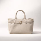 SARA BAG – Borsa in Vera Pelle Trasformabile 2 in 1 con Dettagli Oro