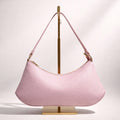 GIADA BAG ROSA – Borsa a Spalla in Vera Pelle Minimal Elegante