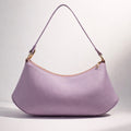 GIADA BAG LILLA – Borsa a Spalla in Vera Pelle Minimal Elegante