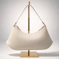 GIADA BAG CREMA – Borsa a Spalla in Vera Pelle Minimal Elegante