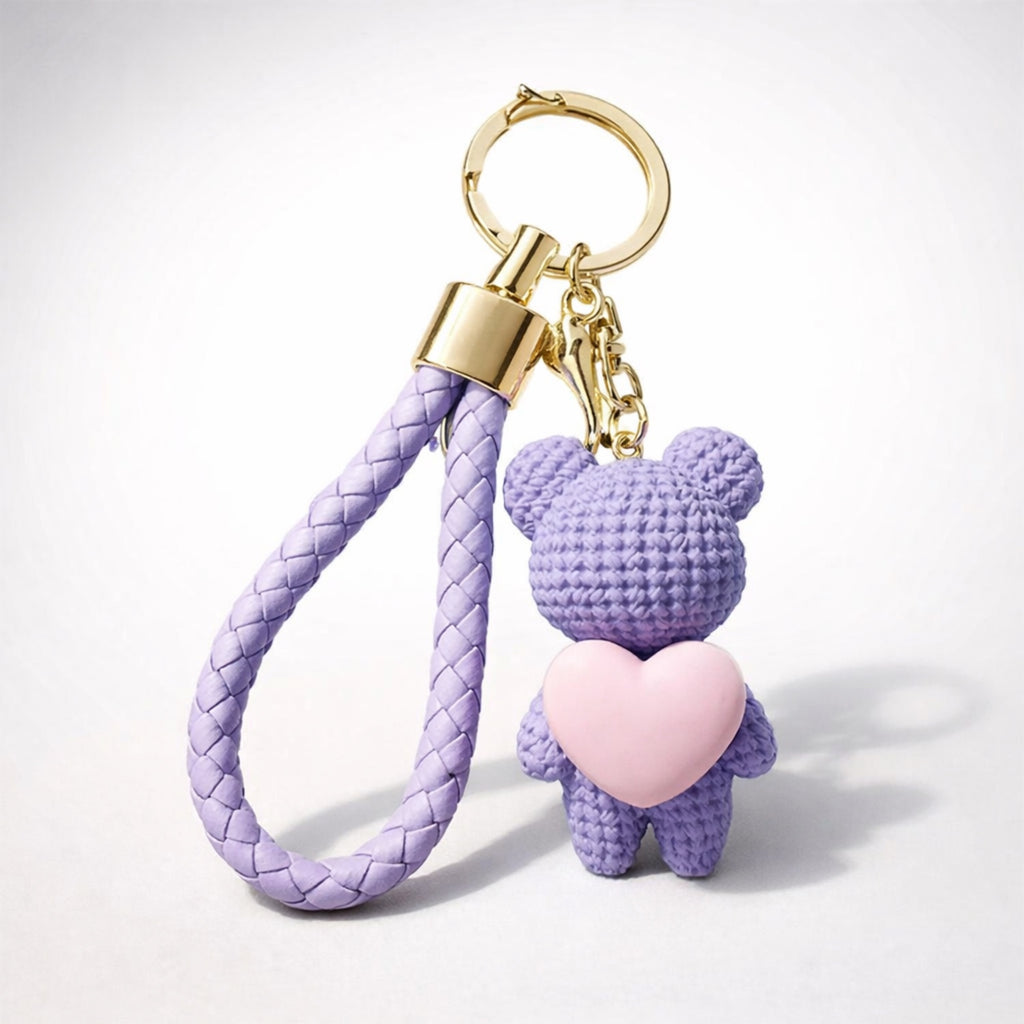 Charms orsacchiotto con cuore.