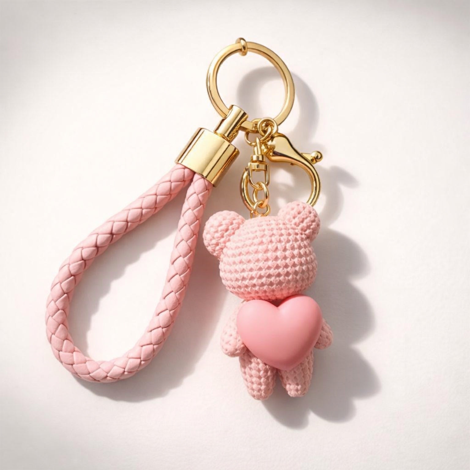 Charms orsacchiotto con cuore.