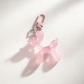 Charms Cane Balloon Nero con Cuori – Portachiavi Fashion per Borsa Donna.