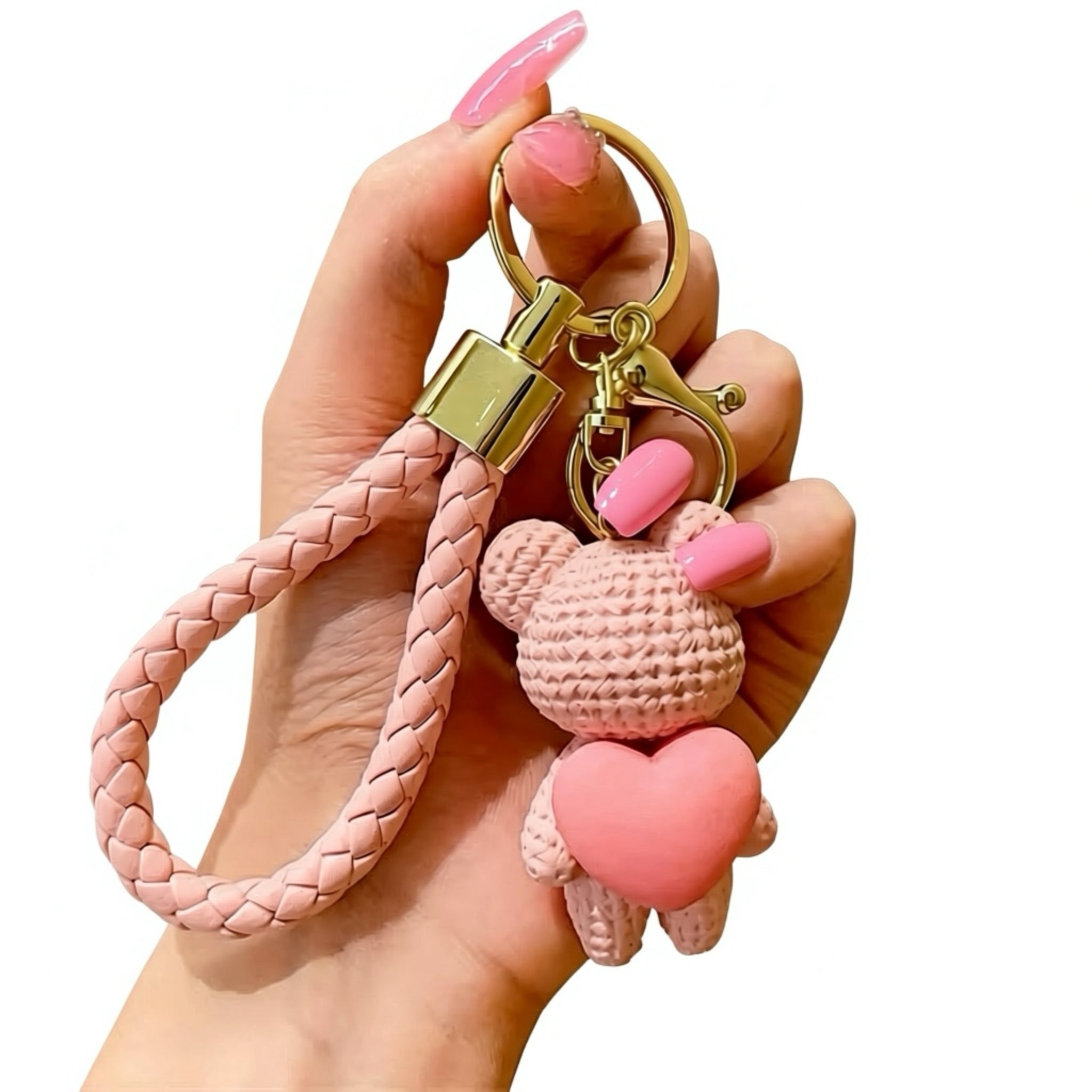 Charms orsacchiotto con cuore.