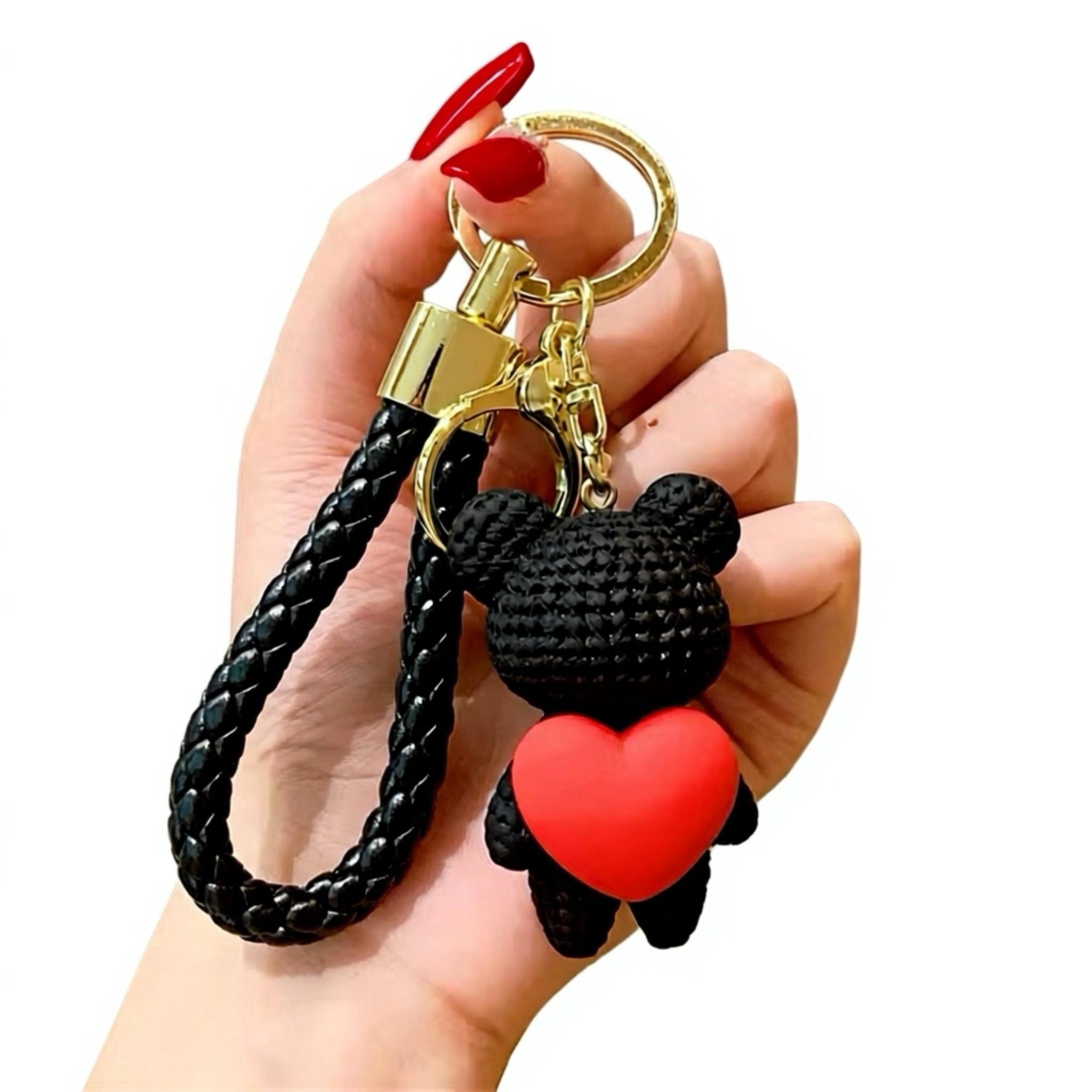 Charms orsacchiotto con cuore.