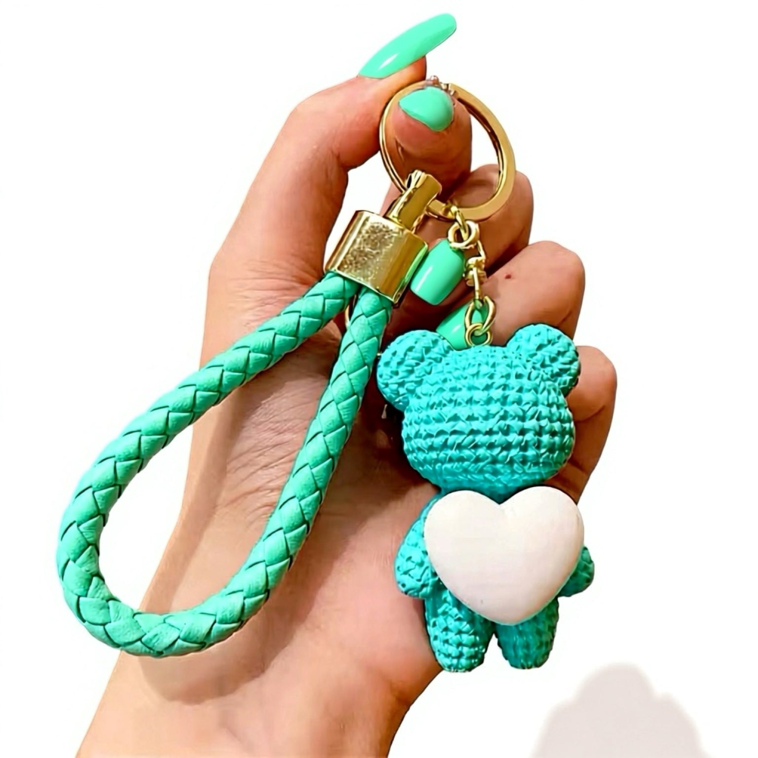 Charms orsacchiotto con cuore.